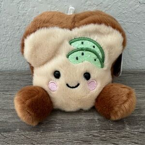 Aurora World Plush Palm Pals Brittany Avocado Toast 5” Stuffed Animal 1-160